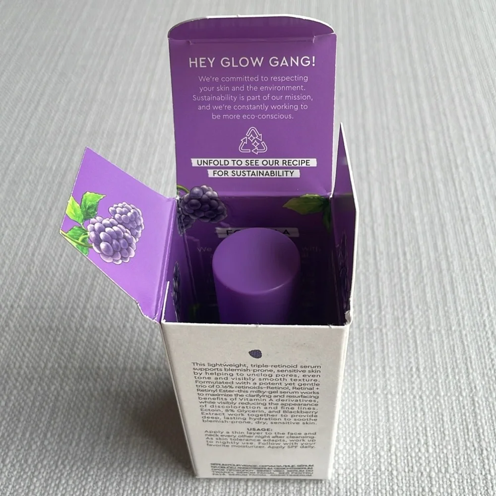 Glow Recipe Blackberry Retinol Blemish Serum